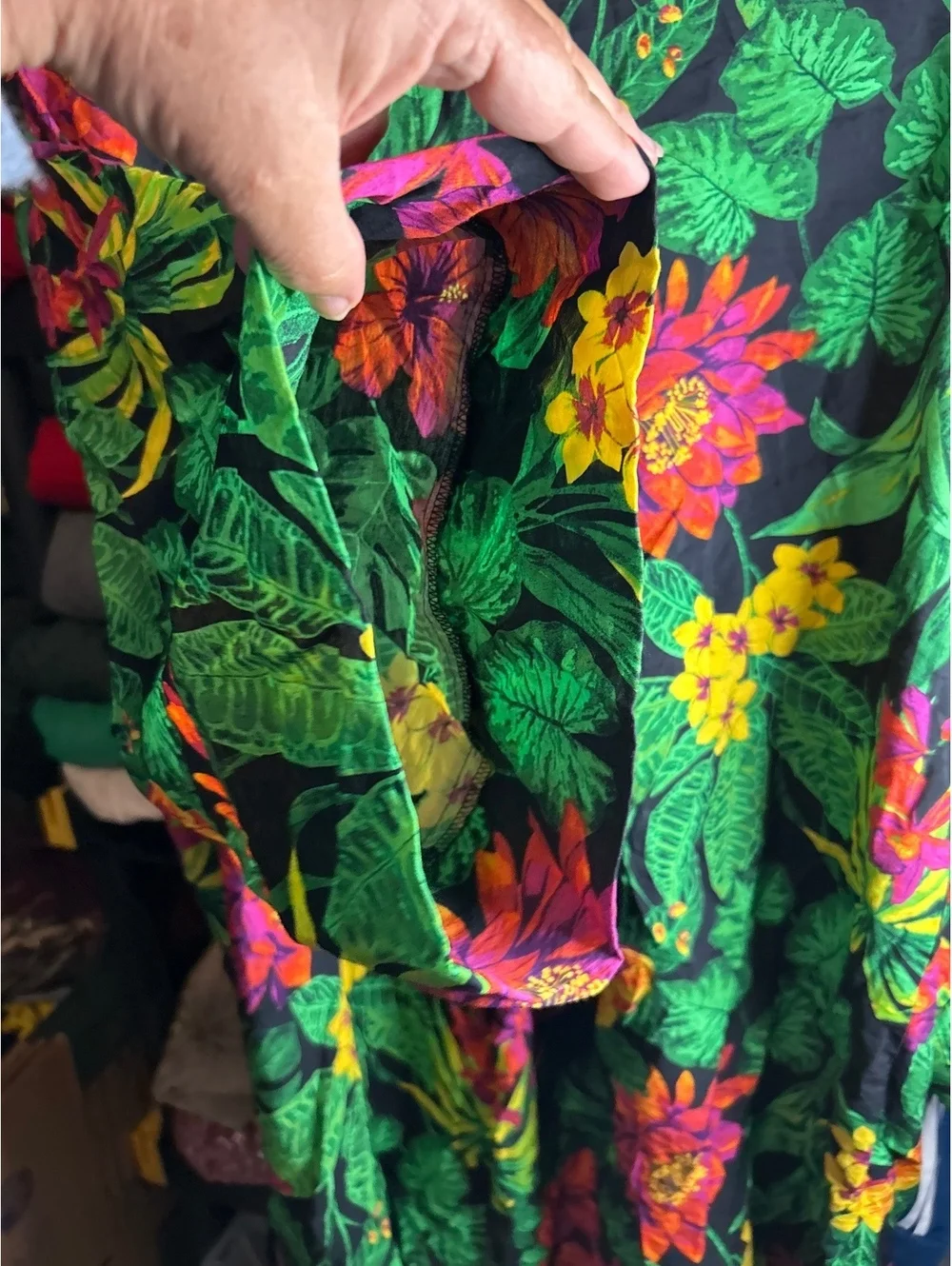 Panama Jack Women's Floral Tropical Kimono Cardigan Size M